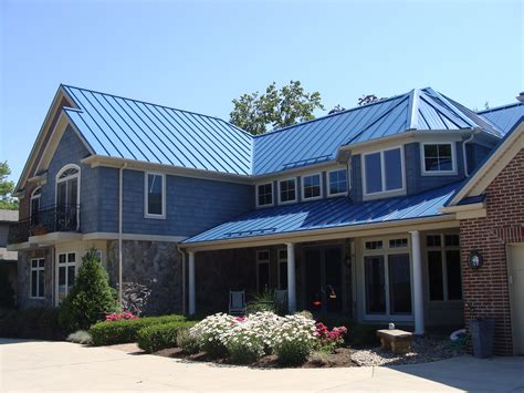 pictures of blue houses with metal roofs|blue metal roofing sheets.